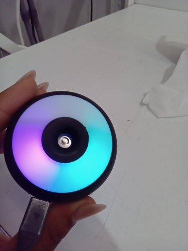 Colorful Cool Mini Humidifier - 3" - black image 4