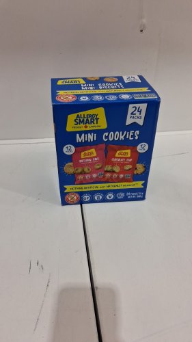 24PC Allergy Smart Mini Cookies - 25G (EACH) - Birthday Cake / Chocolate Chip image 2