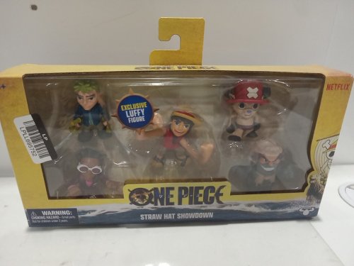 5PC ONE Piece mini action figurines - Straw hat showdown - Luffy, Zorro, Chopper, Mr. Five & Wapol (model: 63338) image 3