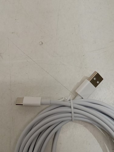BeautifulU Power USB A to USB Type C Charging and Data Sync Cord - 16.4ft - white image 4