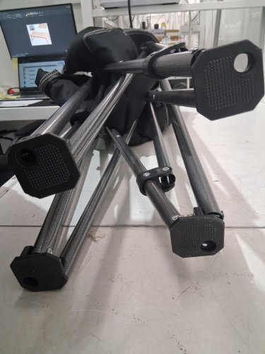 Portable Camping Chair with Phone Holder, Carry Bag Included - HOLDS 300LB - BLACK/GREY image 6