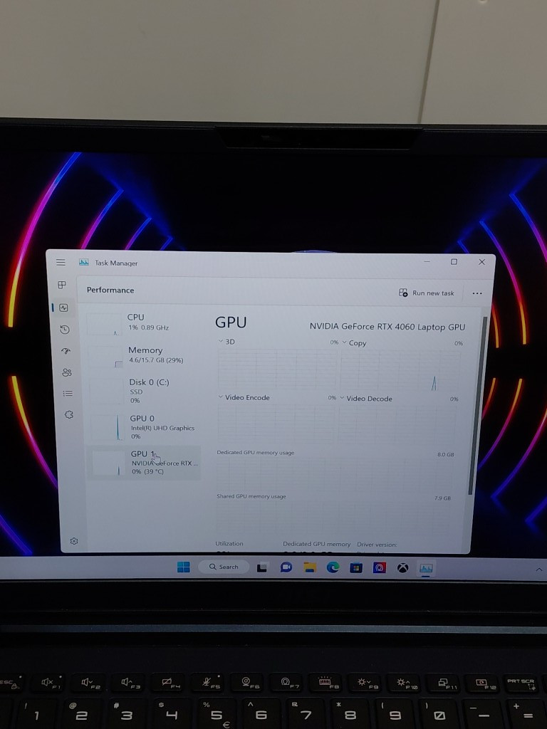 MSI Stealth 14 Studio 14” 165Hz FHD+ Gaming Laptop WITH Intel Core i7-13620H, NVIDIA Geforce RTX 4060, 16GB DDR5, 1TB NVMe SSD, Thunderbolt 4, Win 11 Pro - Star Blue (MODEL: A13VF) image 8