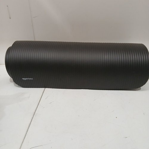 AMAZON BASICS YOGA/EXCERSISE MAT - 74'' X 24'' - BLACK image 3