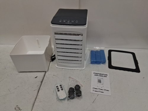 3-IN-1 PORTABLE 60° OSCILLATING AIR CONDITIONER/COOLER WITH REMOTE - 3 SPEEDS - 5.5L - WHITE(MODEL: BW-102YF) image 3