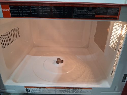 GALANZ RETRO STYLE COUNTERTOP MICROWAVE OVEN - 0.9CU.FT. - RED - (MODEL:GLCMKZ09RDR09) image 8