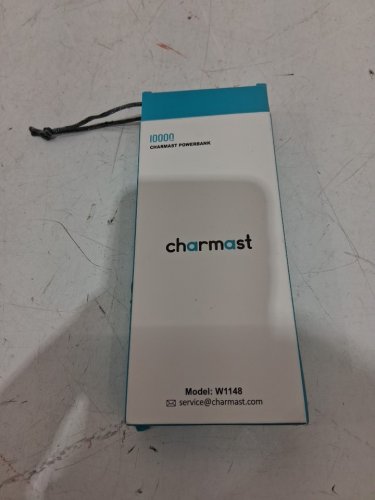 CHARMAST POWER BANK WITH BUILT IN CABLES - 10000 MAH - 5 3/4" - BLACK (MODEL: W1148) image 2