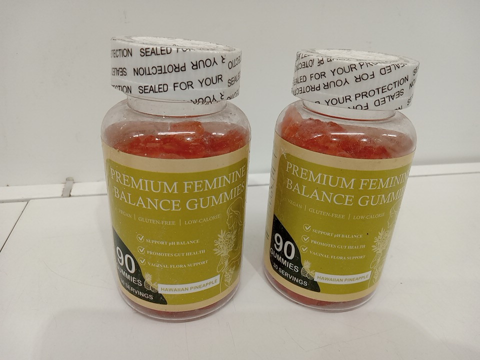 2 (90pk) Matop vaginal probiotic feminine ph balance gummies with vitamin c (180 total) - Hawaiian Pineapple image 4