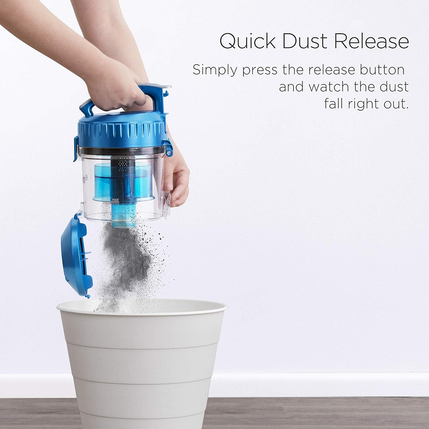 eureka whirlwind Bagless Canister Vacuum Cleaner for Carpets and Hard Floors, with Filter (Model: NEN110B) image 3