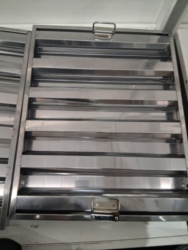 5PK Garvee Stainless Steel Commercial Kitchen Range Hood Baffle Grease Filter - 19.5" x 24.5" - Stainless - (Model: PAS_333RJ7VF) image 7