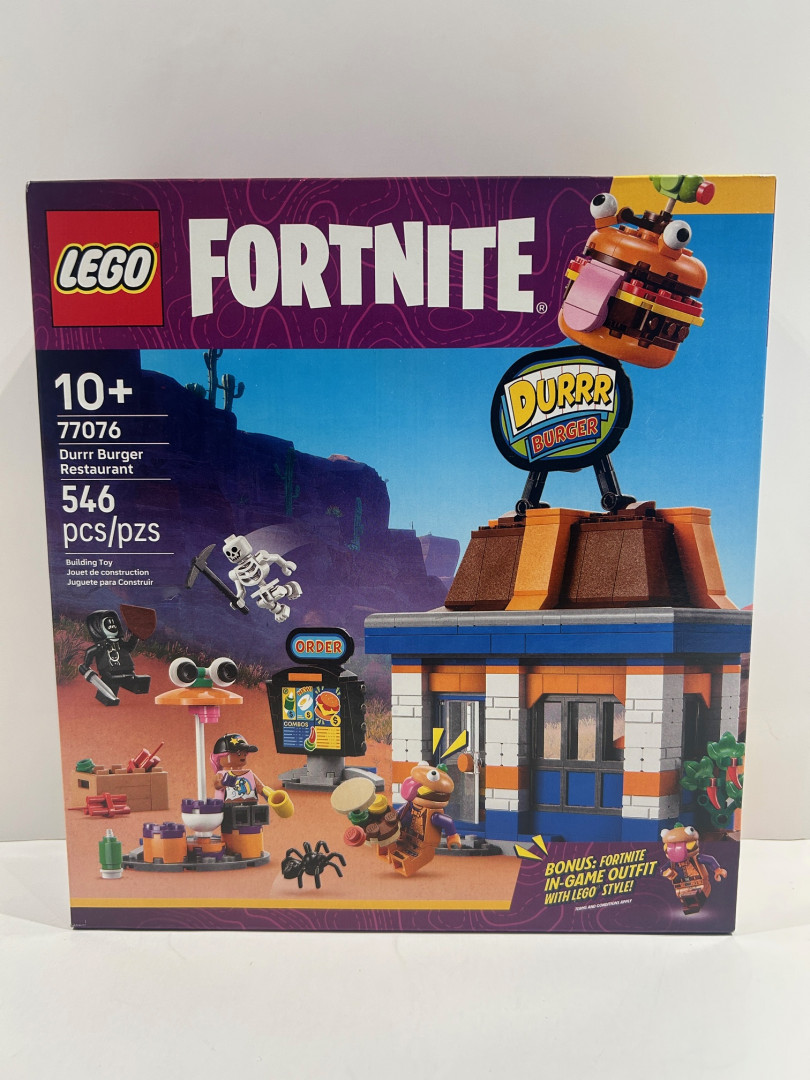 546pc Lego - Fortnite - durrr burger restaurant (77076) image 3