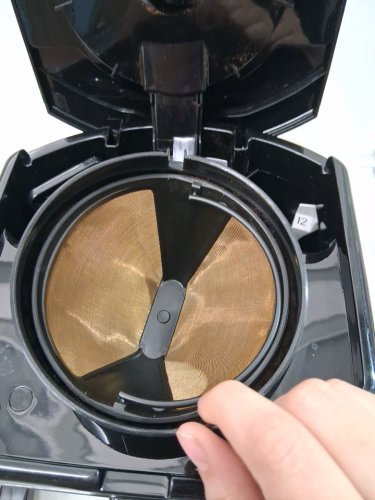 CUISINART BREW CENTRAL 12-CUP PROGRAMMABLE COFFEE MAKER - BLACK/STAINLESS STEEL (MODEL: DCC-1200C) image 4