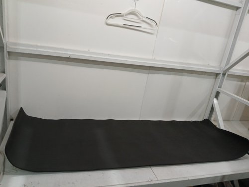 Amazon Basics 1/4" Thick TPE Exercise Yoga Mat with Carrying Strap - 72" x 24" - Black (model: TPE-B001-04) image 3