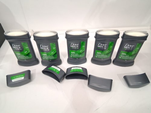 5PK DOVE MEN+CARE extra fresh  72 hour non irritant moisturizing deodorant stick - 76G each image 2
