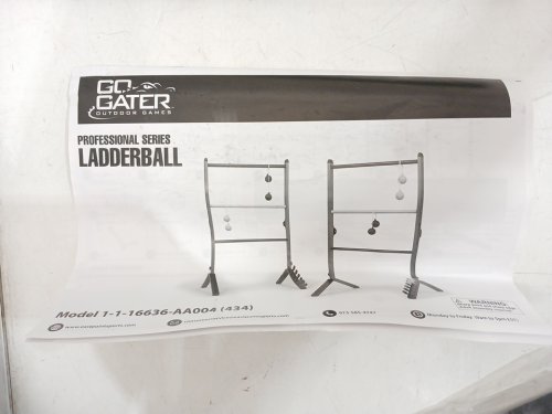 GO! GATER PREMIUM PROFESSIONAL SERIES LADDERBALL SET - 40" X 24" - GREEN/YELLOW (MODEL: ‎1-1-16636-DS/1-1-16636-AA004) image 5