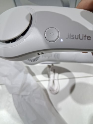 Jisulife LIFE4 5-Speed portable neck fan - OSFM - White (model: fa14-s) image 3