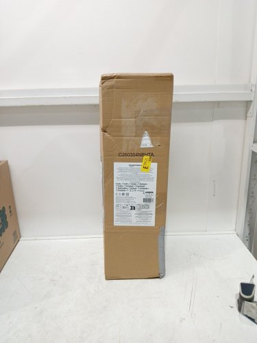 AMAZON BASICS EXTRA THICK YOGA MAT WITH CARRYING STRAP 74" X 24" X 0.5" - BLACK (MODEL: ‎YM2001) image 2