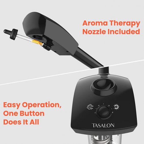 TASALON PROFESSIONAL Ionic Facial steamer for hydration and deep cleaning (model: JY-20B) image 2
