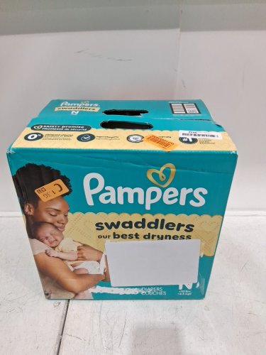 136PK PAMPERS SWADDLERS DIAPERS - NEWBORN SIZE image 2