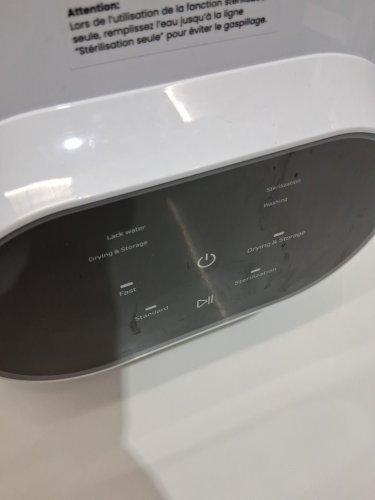 GROWNSY EASECLEAN PRO ALL-IN-ONE BOTTLE WASHERM STERILIZER AND DRYER - WHITE/BLACK/CLEAR (MODEL: ZMW-STHB01-3) image 7