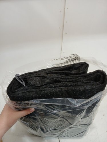 COSTWAY trampoline safety net replacement - 8ft - black (model: tw10018) image 2