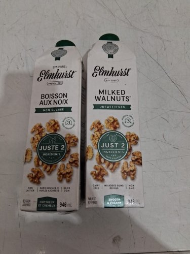 2PK ELMHURST UNSWEETENED MILKED WALNUTS - 946ML EACH image 3