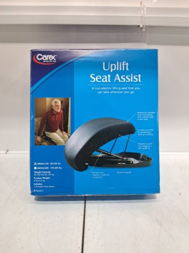 CAREX HEALTH BRANDS UPLIFT PREMIUM SEAT ASSIST - 230LBS CAPACITY - BLACK (MODEL: MEDUL100) image 2