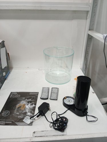 Marina iGlo 360° view Aquarium Kit with remote & LED lighting - 10 L (2.65GAL) - (MODEL: 12849) image 3