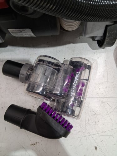 BISSELL AEROSWIFT TURBO UPRIGHT VACUUM WITH CLEANING TOOLS - PURPLE/GREY (MODEL: 1808B) image 9