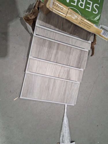 11PK Serenia Luxury Flooring London Mist Oak Vinyl Planks - 7.1" x 48" - Oak (Model: 3857) image 3