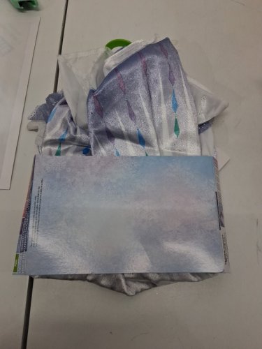 TODDLER DISNEY FROZEN SNOW QUEEN ELSA COSTUME DRESS - 2T - LAVENDER AND WHITE image 3