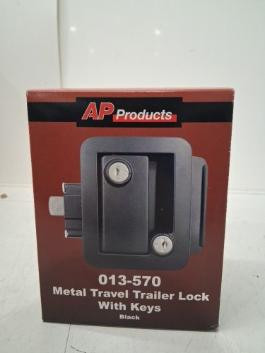 ap products Travel Trailer Lock - black (model: 013-570) image 2
