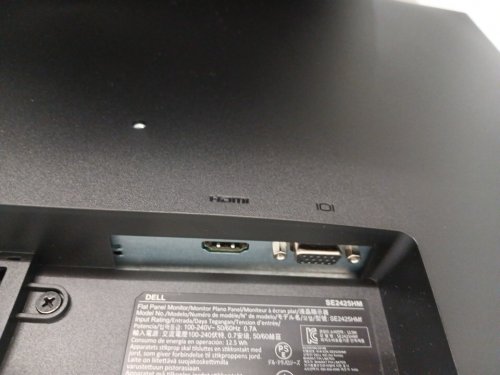 dell anti-glare full hd computer monitor - 24" (1920x1080) - black (model: se2425hmf image 5