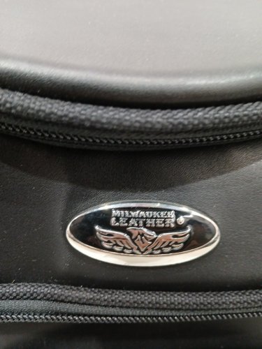 Milwaukee Leather Black Medium Motorcycle Textile Sissy Bar Travel Bag - 4" x 8" x 6" - Black - (Model-SH682) image 3