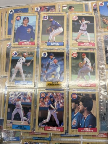 380 APPROX ASSSTD O-PEE-CHEE 1987 BASEBALL CARDS image 15
