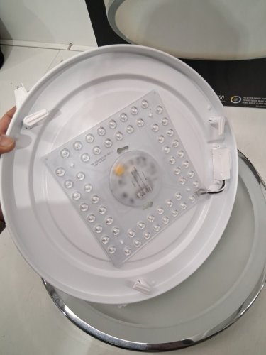 Artika Hemisphere Flush Mount Light with 5 SELECTABLE LIGHT COLOURS 2700K/3000K/3500K/4000K/5000K - 2500LM - 15" - CHROME (MODEL: 1806274/FM-HM5C-C1CR) image 5