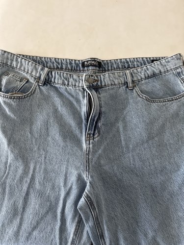 WOMEN'S BUFFALO DAVID BITTON WIDE LEG SELF-BELTED JEANS - 14 - LIGHT/MEDIUM WASH (STYLE: 1979111) image 2