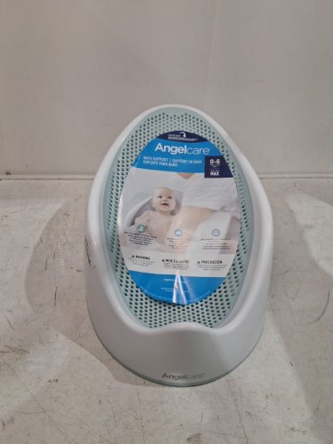ANGELCARE BABY BATH SUPPORT SEAT - UPTO 20LBS - aqua/white/blue (MODEL: ST-01-aqu-ca) image 2