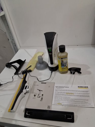 Kärcher WV6 Plus d500 2-in-1 Electric Window Vacuum Squeegee - yellow / white image 2