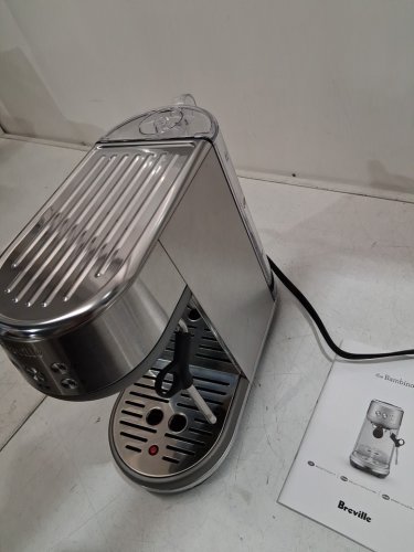 BREVILLE THE BAMBINO COMPACT ESPRESSO MAKER - STAINLESS STEEL (MODEL: bes450bss) image 7