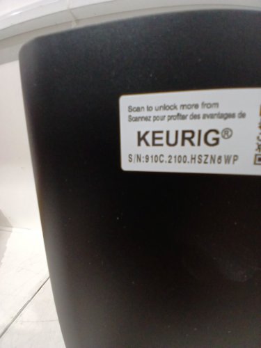 Keurig K-Supreme Single Serve Coffee Maker with MultiStream Technology - 1.9L cap / 4 CUP SIZES - black (MODEL: K910) image 11