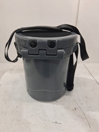costway portable insulated drink cooler/dispenser - 2.5GAL - grey - (model: gp11739gr) image 8