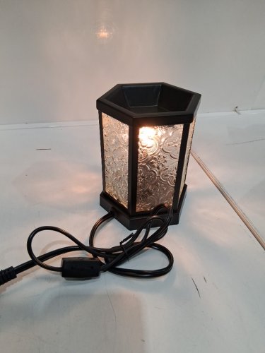 CVHOMEDECO. Moroccan Electric Wax Melt Warmer - black image 3