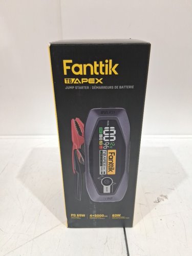 FANTTIK T8 APEX JUMP STARTER KIT with cables - 20000mAh - 83W - BLACK/GREY/RED (MODEL: 1847327) image 2