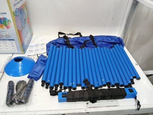 Agility Ladder Speed Training Equipment - blue image 3