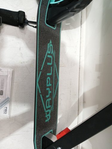 WAYPLUS Foldable, Lightweight Kick Scooter with 4 Adjustable Levels - UP TO 240LBS - AQUA - (MODEL: B09ZY6M8XH) image 6