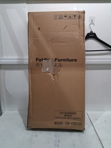 2PK vinyl-padded folding chairs - white image 2