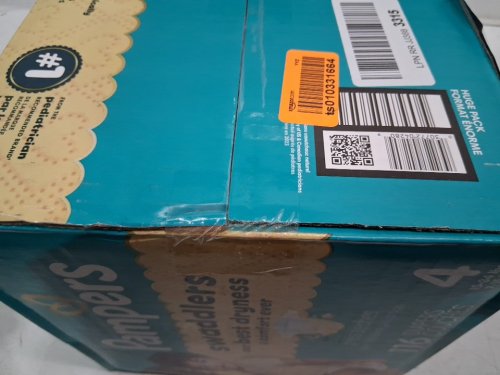 116pk pampers swaddlers disposable diapers - size 4 (15-34lbs) image 3