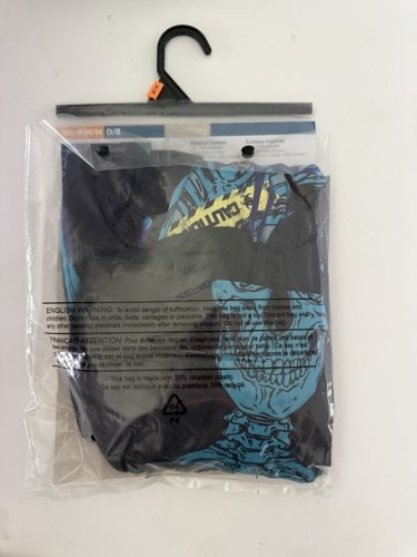 3PC BOYS PARTYHOLIC SKELEZOMBIE COSTUME - MEDIUM (8-10) - BLACK/BLUE (STYLE: 13164) image 3