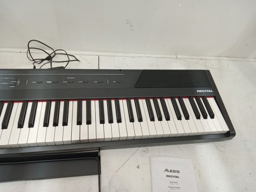 Alesis Recital 88-Key Digital Piano Electronic Keyboard - 88-Key - black (Model: RECITAL) image 7