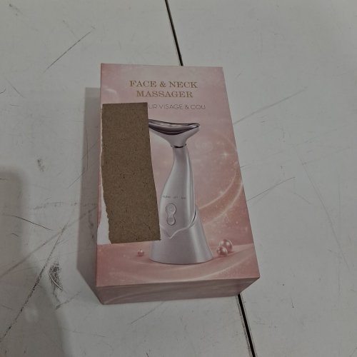 3-IN-1 FACE AND NECK MASSAGER WITH MULTI FUNCTION - WHITE image 2